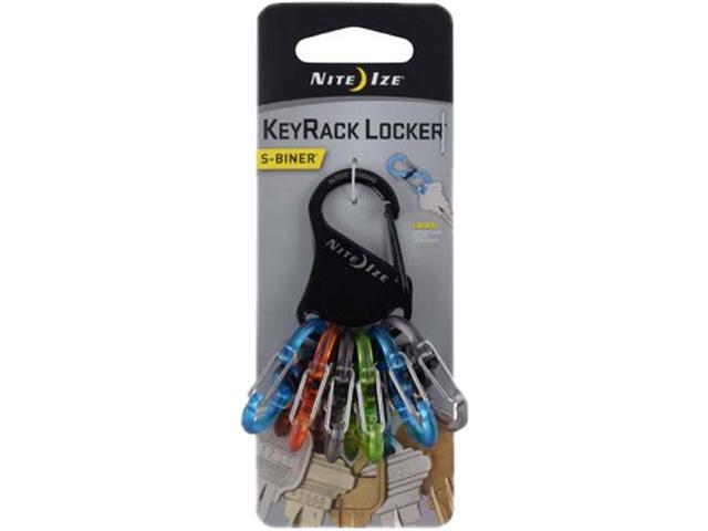 Nite Ize KLKP-01-R3 KeyRack Locker - S-Biner MicroLock Polycarbonate