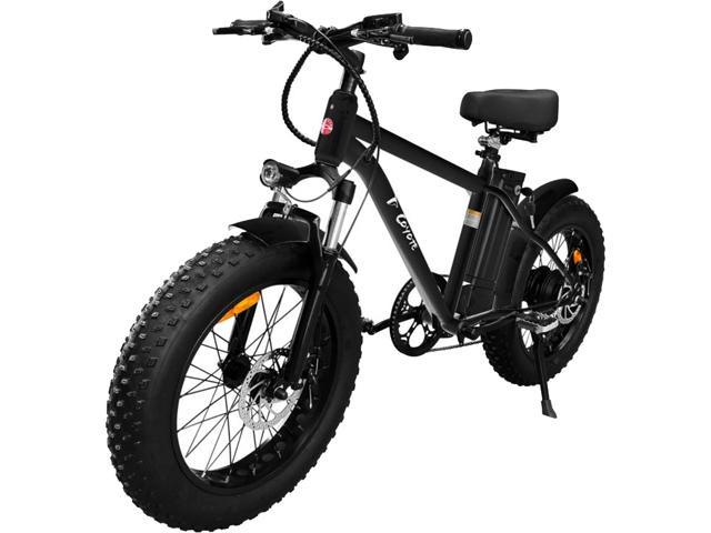 Daymak Coyote Fat Tire Electric Bicycle - Black