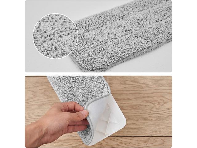 True & Tidy 2pc Mop Pad Replacement Set For Spray-360 Clean Everywhere 