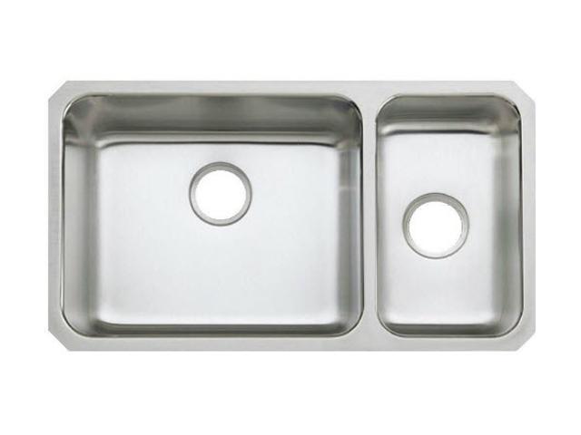 KOHLER K-3174-NA Undertone High/Low Undercounter Kitchen Sink