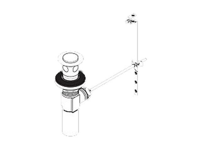 DELTA RP26533RB Drain Assembly - Lavatory - Metal - Less Lift Rod and ...