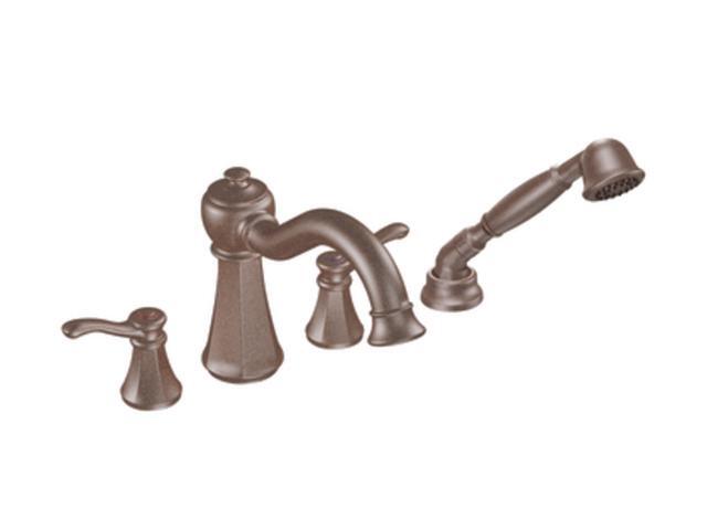 Moen T934orb Vestige Two Handle High Arc Roman Tub Faucet