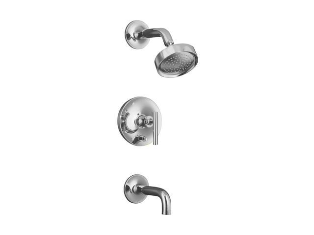 Kohler K-t14421-4-cp Purist Rite-temp Pressure-balancing Bath And 