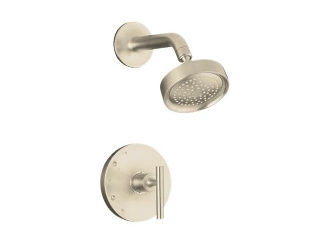 Kohler K T14422 4 Bn Purist Rite Temp Pressure Balancing Shower Faucet Trim Valve Not Included 5072