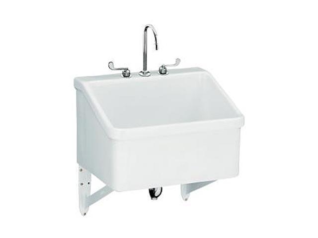 Kohler K-12794-0 Hollister Utility Sink - Newegg.com