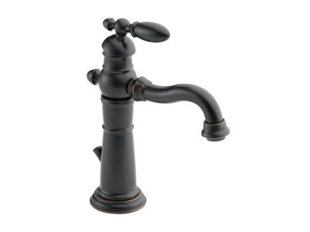 DELTA 555LF-RB Victorian Single Handle Lavatory Faucet - Newegg.com
