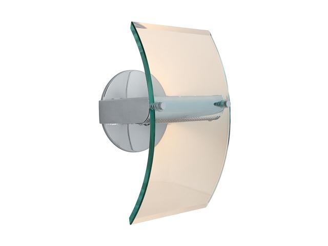 Access Lighting Phoebe Wall Fixture - 1 Light Chrome Finish w/ 8mm Clear Glass Glass