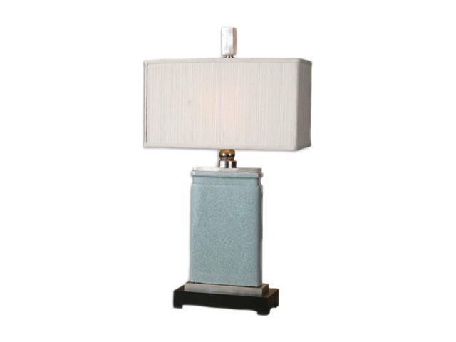 Uttermost Yn Kinder Azure Table Lamp Blue Frame Newegg Com