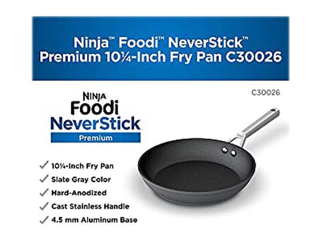 Ninja Foodi Premium Stainless Steel NeverStick Saute Pan Slate