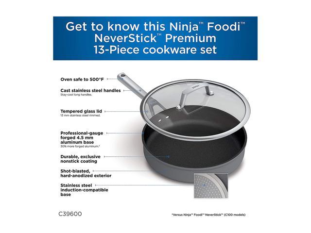  Ninja C39600 Foodi NeverStick Premium Hard-Anodized 13