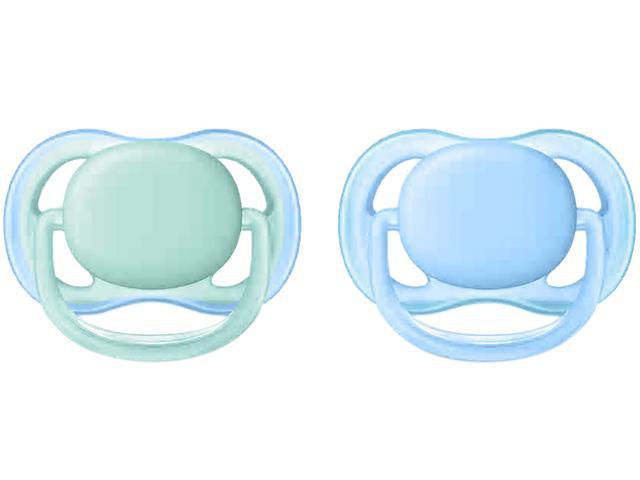 Philips Avent Fashion Pacifiers 0-6m Blue 
