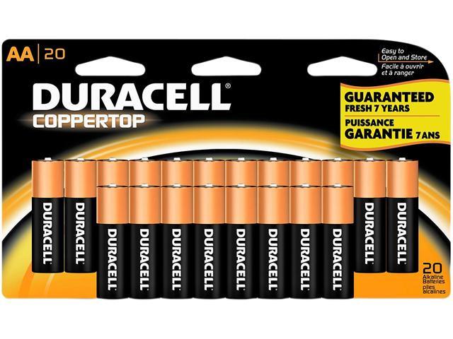 Duracell Coppertop Alkaline Aa Batteries, 20/Pack MN1500B20Z