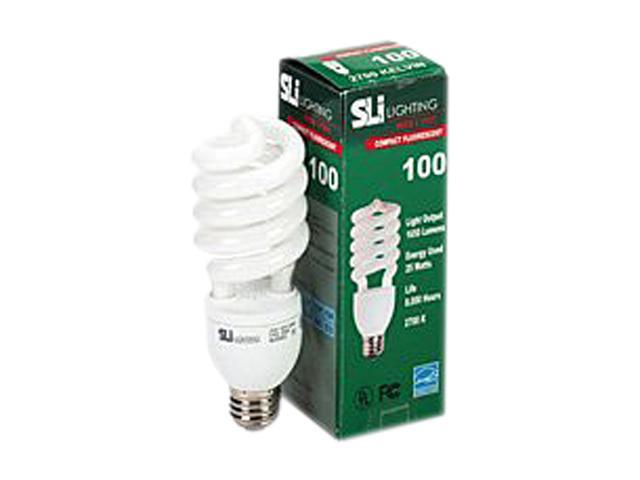 SLI Lighting SLT26170 Spiral Bulb- 10000 Hour Life- 120 Volt-
