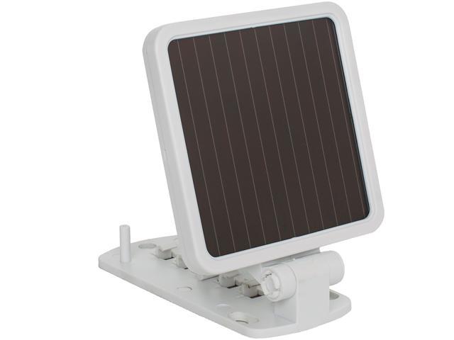 Home Office Decorative Solar-Powered Led Security Light Equipment Tool Off White