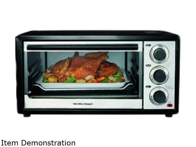 Hamilton Beach 31506 Black Convection Six Slice Toaster Oven