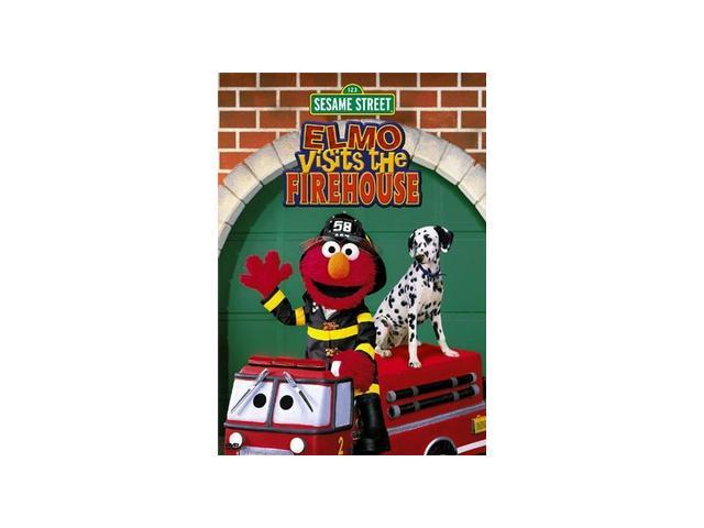 Sesame Street Elmo Visits The Firehouse Vhs