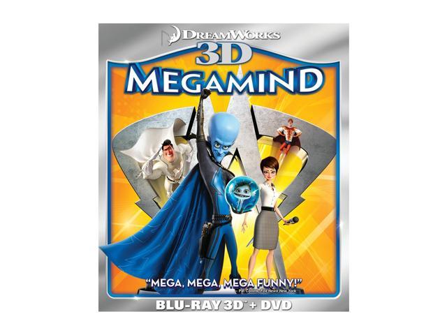 Megamind (3D Blu-ray + DVD + Blu-ray) Will Ferrell (voice), Brad Pitt (voice), Tina Fey (voice), Jonah Hill (voice), David Cross (voice)