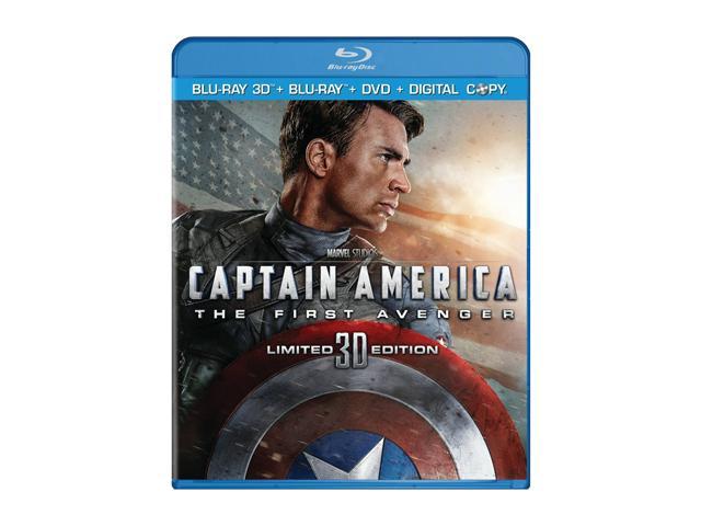 Captain America: The First Avenger (Three-Disc Combo: Blu-ray 3D / Blu-ray / DVD / Digital Copy)