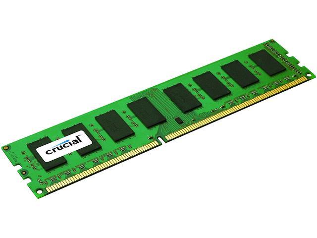 Crucial 8GB 240-Pin DDR3 SDRAM ECC Unbuffered DDR3L 1600 (PC3L 12800) Server Memory Model CT102472BD160B