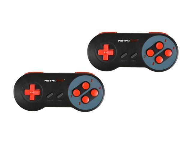 Retro-Bit Retro Duo 2 in 1 Console System - for Original NES/SNES, & Super  Nintendo Games - Black/Red