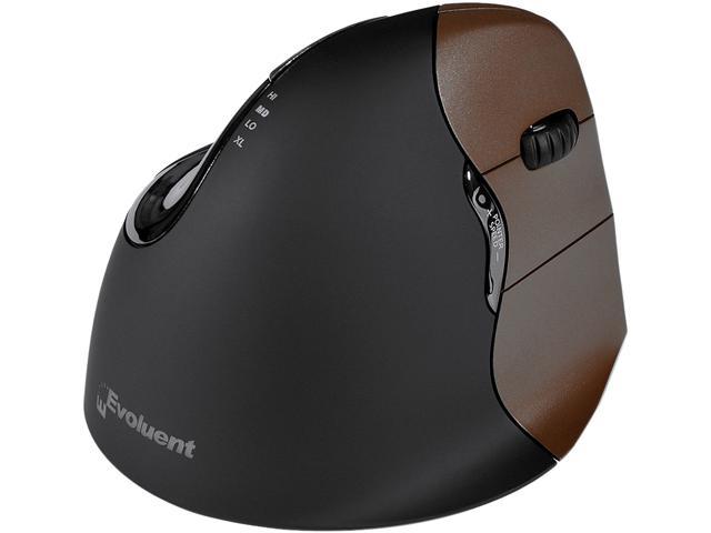 Evoluent - VM4SW - Evoluent Verticalmouse 4 Small Wireless Mouse - Optical - Wireless - Radio Frequency - USB - 2600 dpi