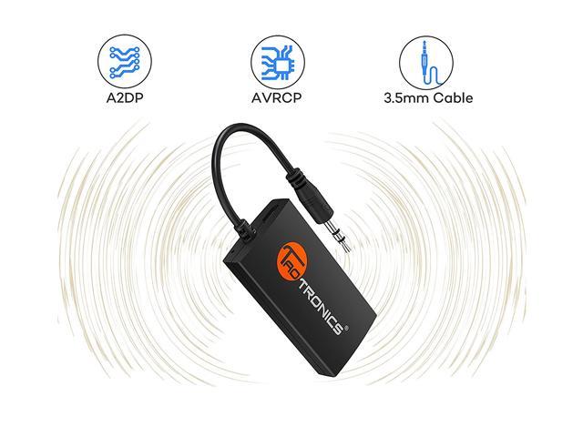 TaoTronics TT-BA01 Wireless Portable Bluetooth Stereo Transmitter For 3 ...