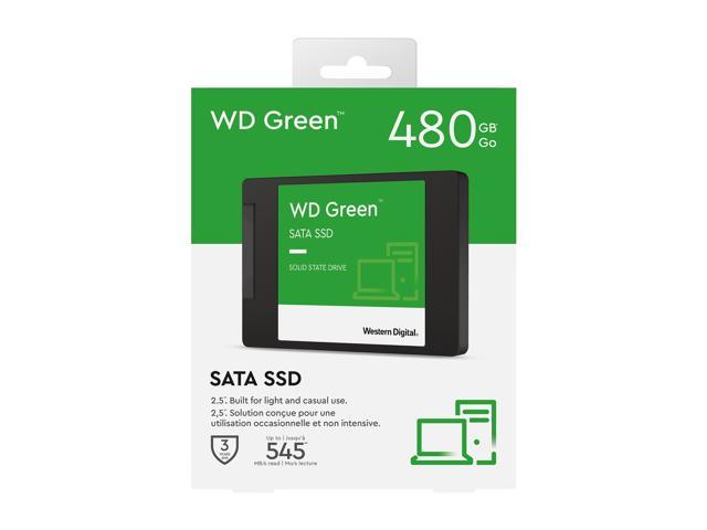 Wd Green Wds480g2g0a 480 Gb Solid Drive - Internal - Sata (Sata/600) Internal SSDs -