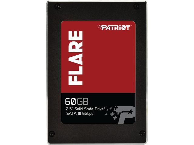 Patriot Flare 2.5" 60GB SATA III Internal Solid State Drive (SSD) PFL60GS25SSDR