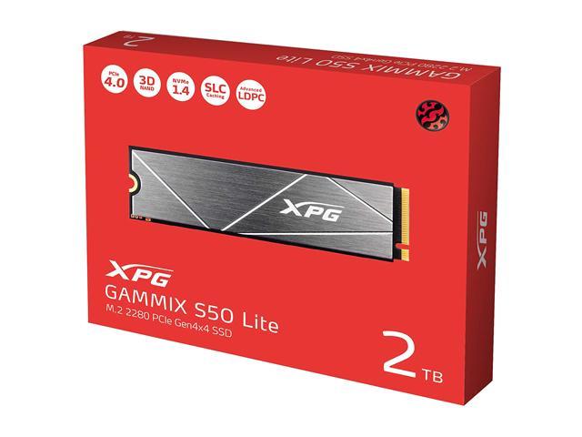 ADATA XPG GAMMIX S50 Lite M.2 2000 Go PCI Express 4.0 3D NAND NVMe 