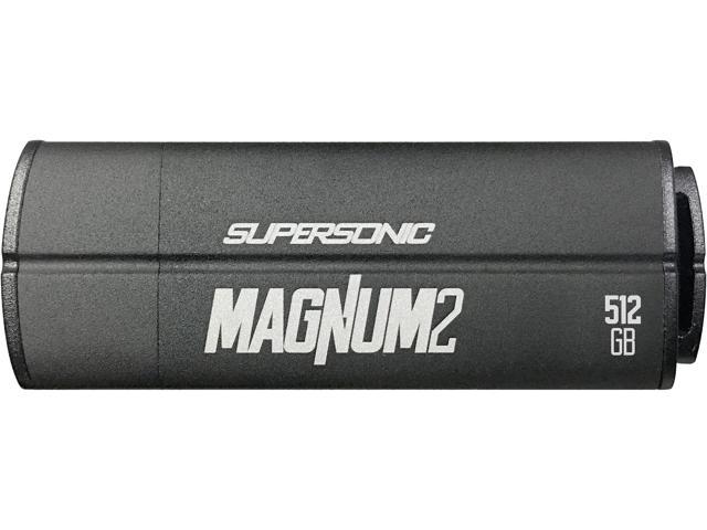 Patriot Memory 512GB Supersonic Magnum 2 USB 3.0 Flash Drive, Speed Up to 400MB/s Aluminum Housing Shock Resistant