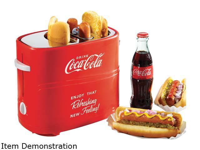 Nostalgic Coca-Cola Hot Dog and Bun Toaster, HDT600COKE 