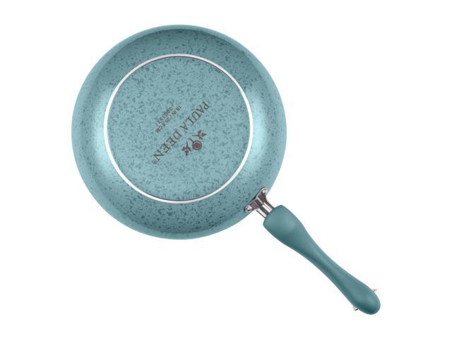 Paula Deen 12506 12-in. Nonstick Signature Porcelain Everything Pan,  Robin's Egg Blue 