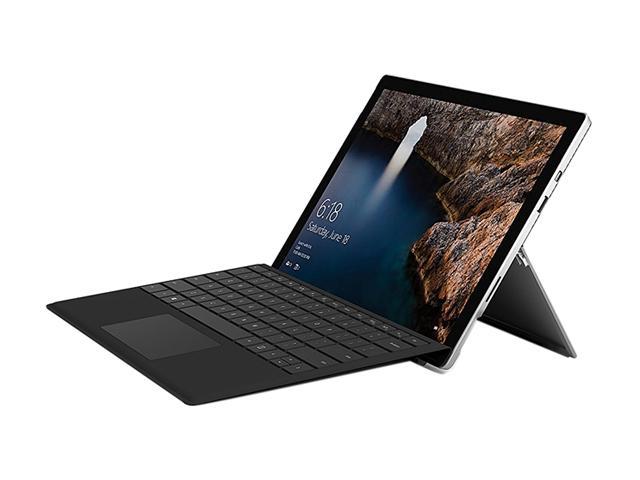Microsoft Surface Pro 4 Bundle DQQ-00001 Intel Core i5 6th Gen 6300U (2.40 GHz) 4 GB Memory 128 GB SSD 12.3" Touchscreen 2736 x 1824 Detachable 2-in-1 Laptop with Type Cover Windows 10 Pro 64-Bit
