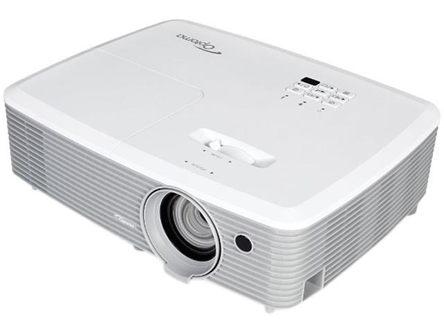 Optoma W355 3D DLP Projector - 720p - HDTV - 16:10 - Ceiling, Front - 195 W - 5000 Hour Normal Mode - 6000 Hour Economy Mode - 1280 x 800 - WXGA - 22,000:1 - 3600 lm - HDMI - USB - 225 W