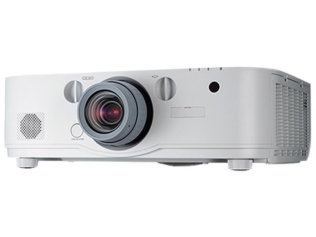 NEC PA571W LCD Projector - 3D - 5700-lumens - 1280 x 800 - 16:10 - 3D - No Lens - LAN, Lens Sold Separately