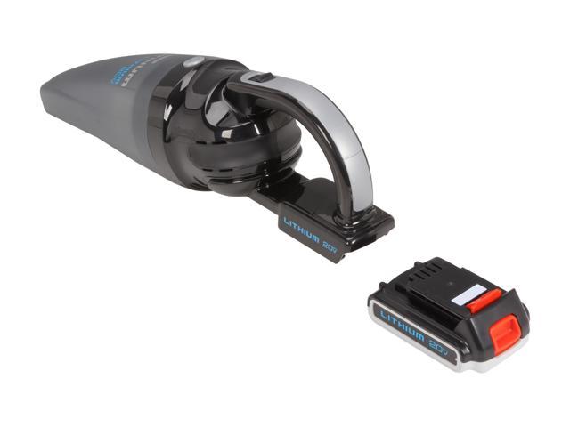 Black & Decker BDH2000SL 20V MAX Cordless Lithium-Ion Platinum Hand Vacuum  Kit with Removal Battery