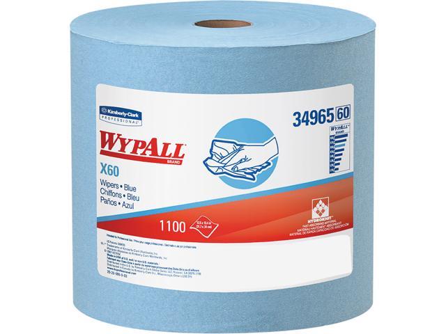 WypAll X60 Disposable Cloths 12 Pack Case of 912 Wipes 12.5"x 13" 34865 