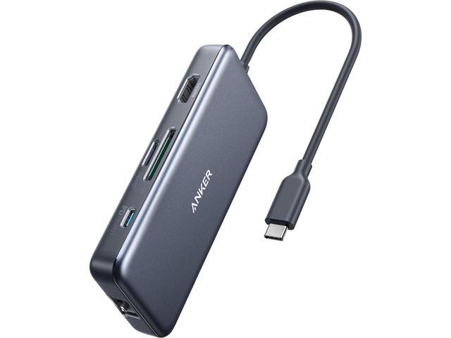 support forbandelse Søjle Anker USB C Hub Adapter, PowerExpand+ 7-in-1 USB C Adapter, with 4K USB C