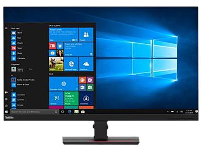 Lenovo ThinkVision T32h-20 32-inch 16:9 QHD Monitor with USB Type 