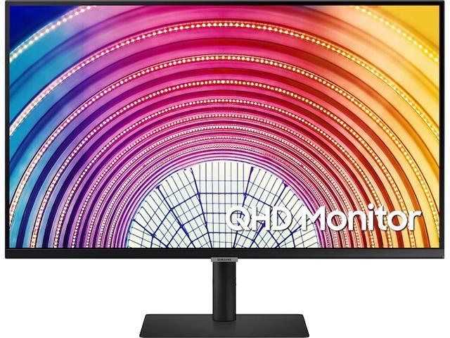 Samsung S24A600NWN S60A Series 24 inch Business Monitor - 2560 x 1440 QHD - IPS - 1000:1 - 5ms - 75Hz - HDR10 - HDMI - USB - Height Adjustable Stand - Black