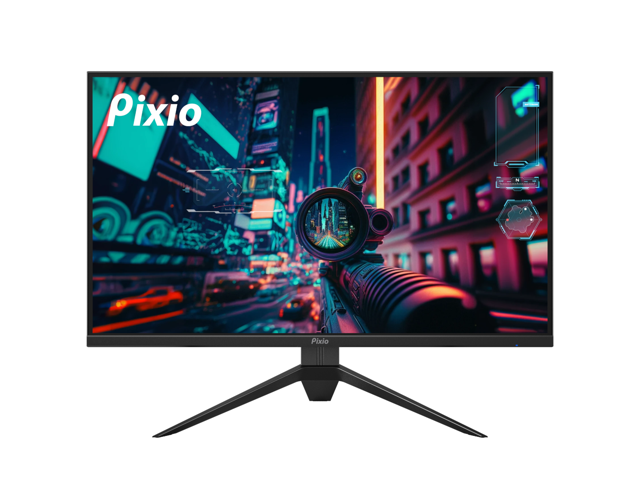 Pixio PX277 Prime 27 inch 165Hz IPS 1ms (MPRT) HDR WQHD 2560 x 1440 Wide Screen Display 1440p 165Hz Flat Adaptive Sync Esports IPS Gaming Monitor