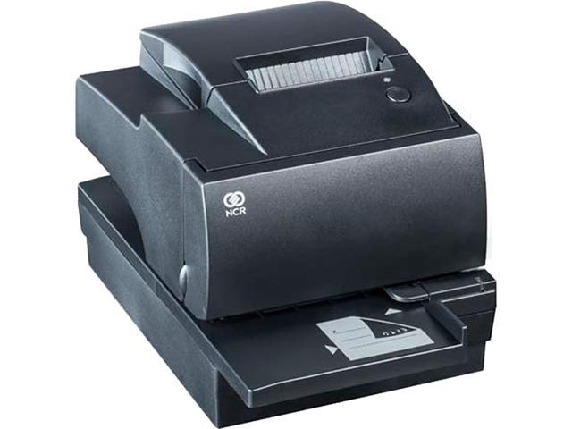 NCR 7167-2011 Thermal Receipt Printer w/ Slip Station/Validation Black 