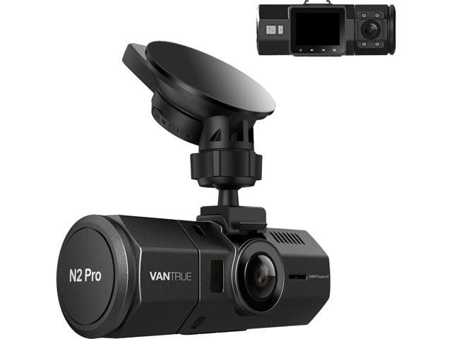 Vantrue N2 Pro-G Uber Dual Dash Cam Infrared Night Vision, Dual Channel 1080P Front and Inside Dash Cam, 2.5K Single Front Car Accident Dash Camera, 24hr Motion Sensor Parking Mode Upgrade