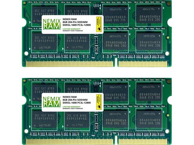 NEW 16GB 2X8GB PC3-12800 DDR3-1600 Gigabyte P2542S Notebook Memory RAM