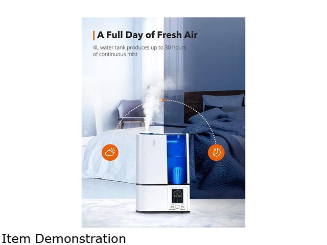 TaoTronics Humidifiers, 4L Cool Mist Ultrasonic Humidifier - Newegg.com