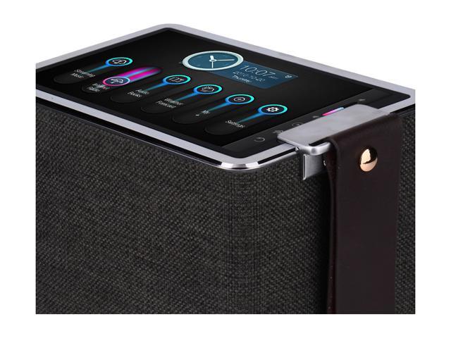 8-in-1 Multifunctional Bluetooth Speaker Black Sonicgrace Wi-Fi Internet Radio 8 Inches High Definition Touchscreen 40W Wireless Hi-Fi Stereo Speaker