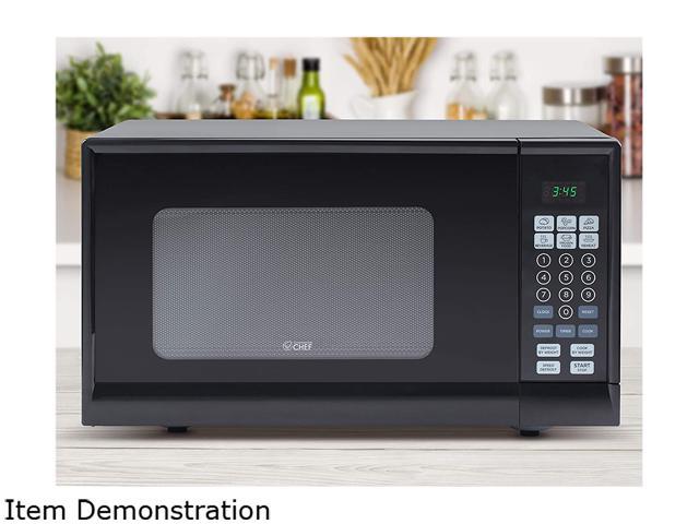 Commercial Chef CHM990B 0.9 cu.ft. Microwave Black