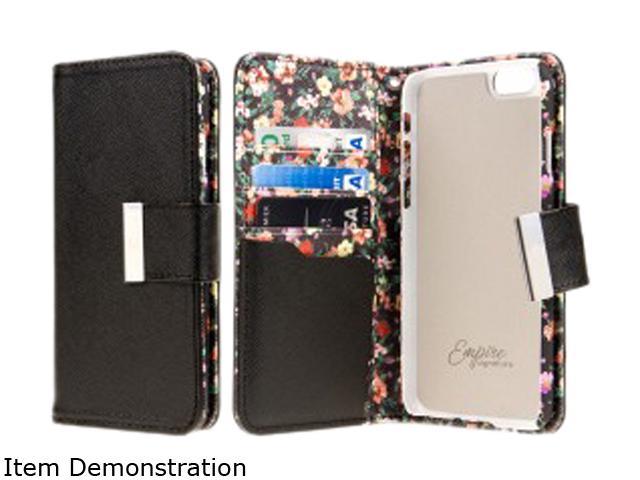 KLIX KLUTCH Designer Wallet Case, Apple iPhone 6 6S, Vintage Floral