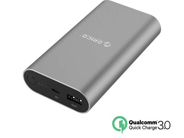 (Qualcomm Certified Quick Charge 3.0) ORICO QS1-BK 10050 mAh Portable Charger External Battery Pack Power Bank for Phones, Tablet and More