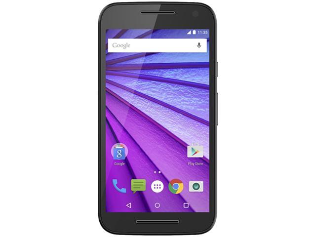 Motorola Moto Smartphone G 3rd Gen XT1540 16 GB 4G LTE Cell Phone 5" 2 GB RAM  (Unlocked, Black)